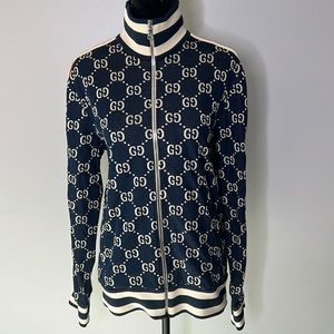 Gg Jacquard cotton Jacket